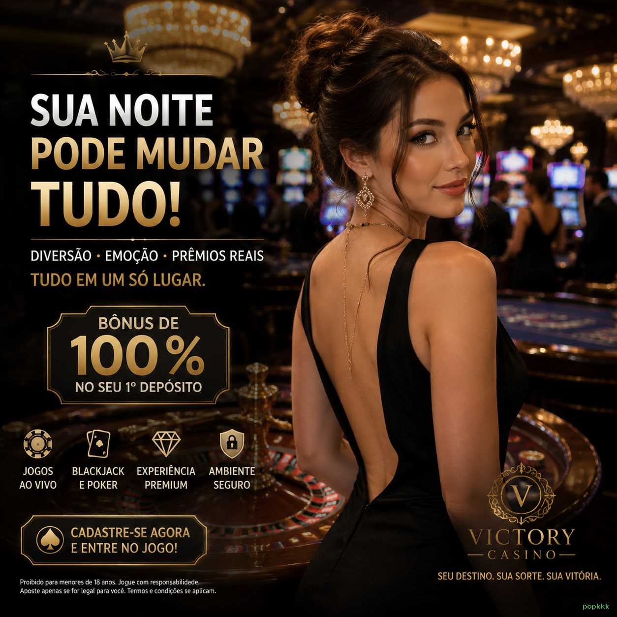 Login rápido no app popkkk